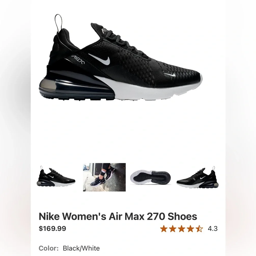 Nike Women's Air Max 270 Shoes